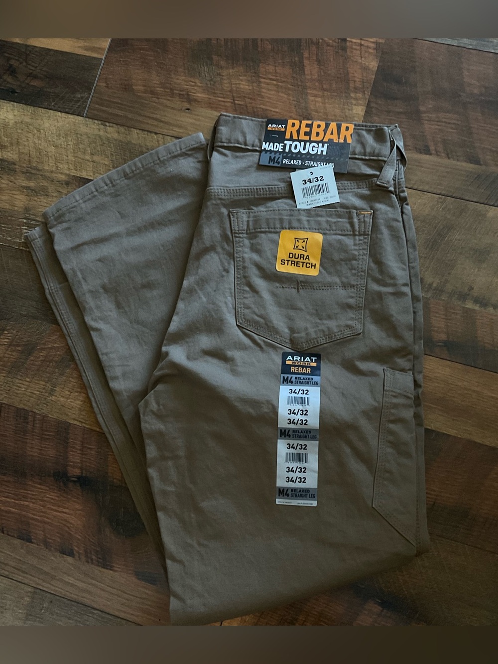 Ariat Work Wear Rebar M4 Tough Pants 34/32 NWT